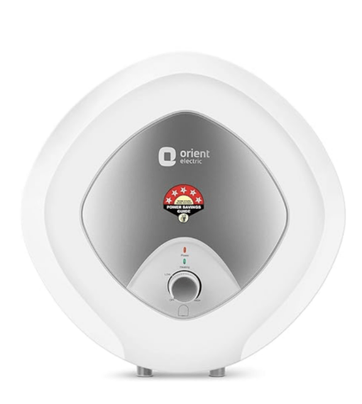 Orient Electric Enamour Plus 15-Litre Vertical Storage Water Heater (White)- BEE 5 Star